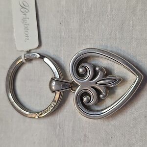 Brighton Alcazar Heart Key Fob. Elegant And New With Tags